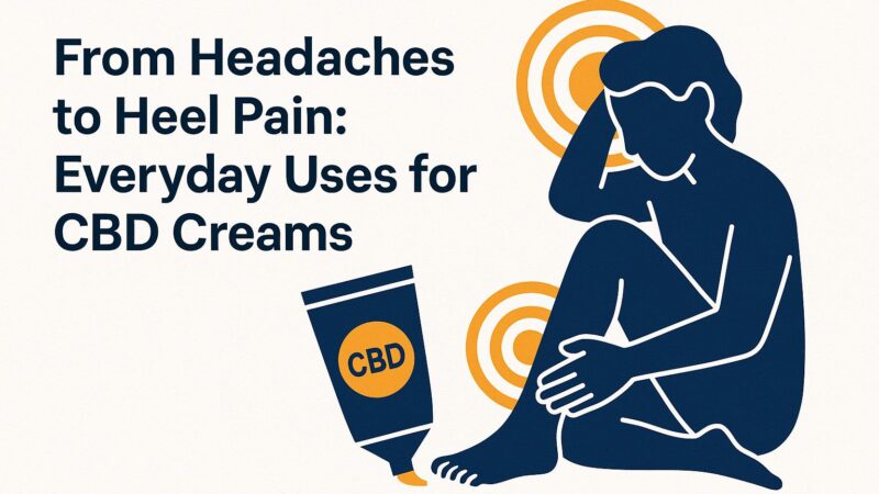 CBD Cream Benefits: Relieve Headaches to Heel Pain Naturally