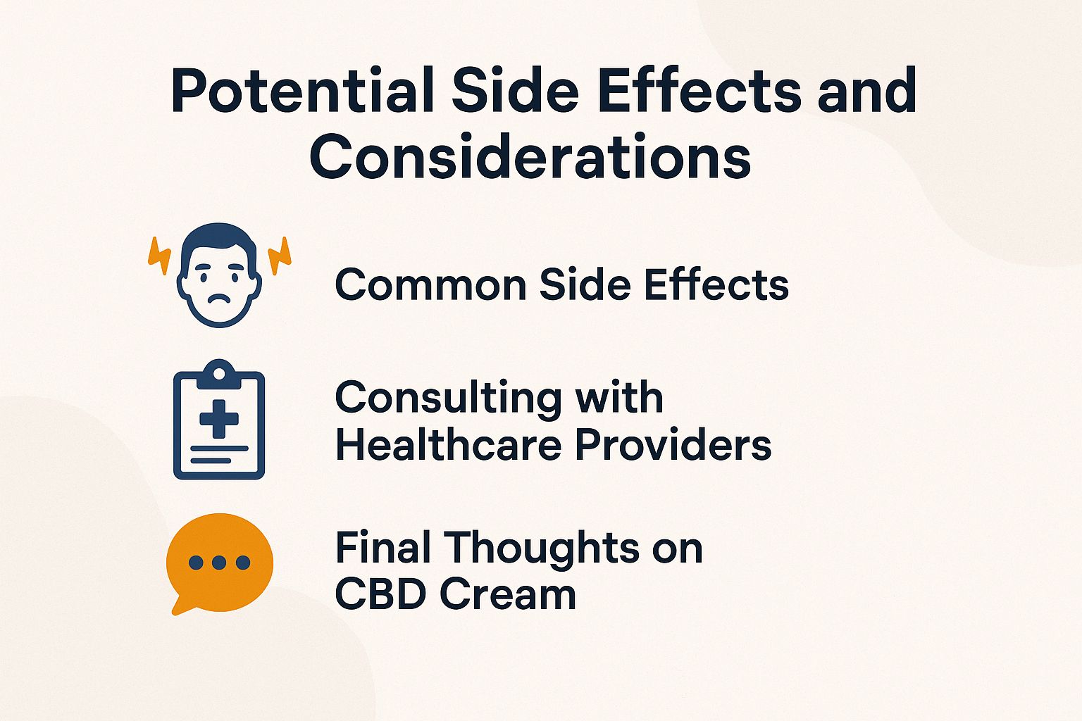 Potential Side Effects and Considerations