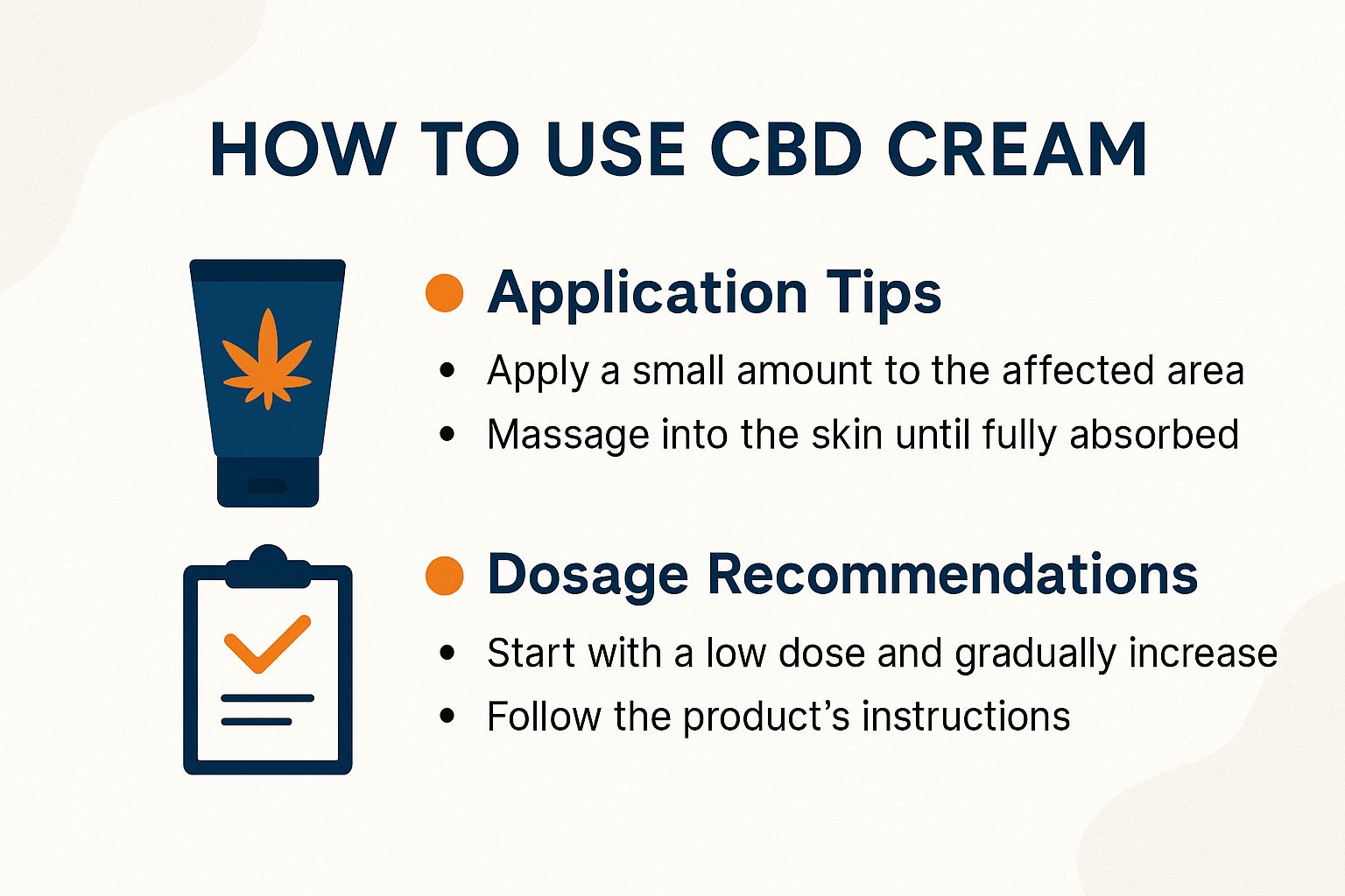 How to Use CBD Cream