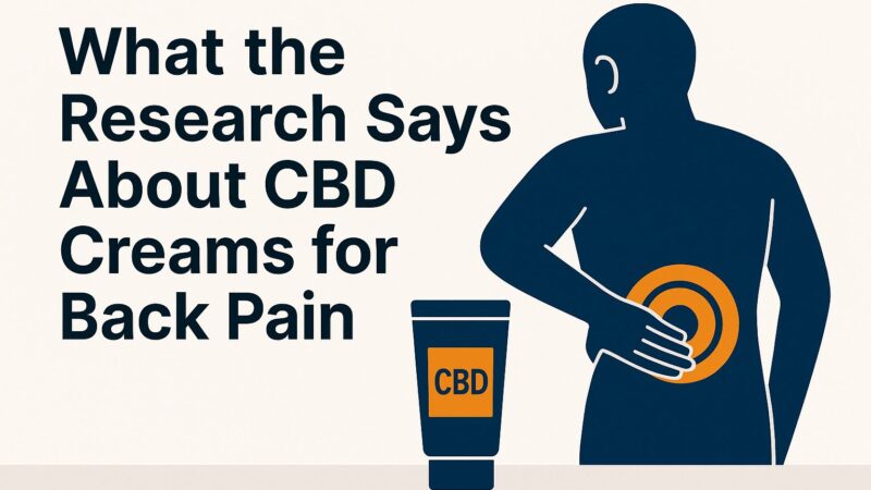 CBD Creams for Back Pain: What Research Reveals [2023]