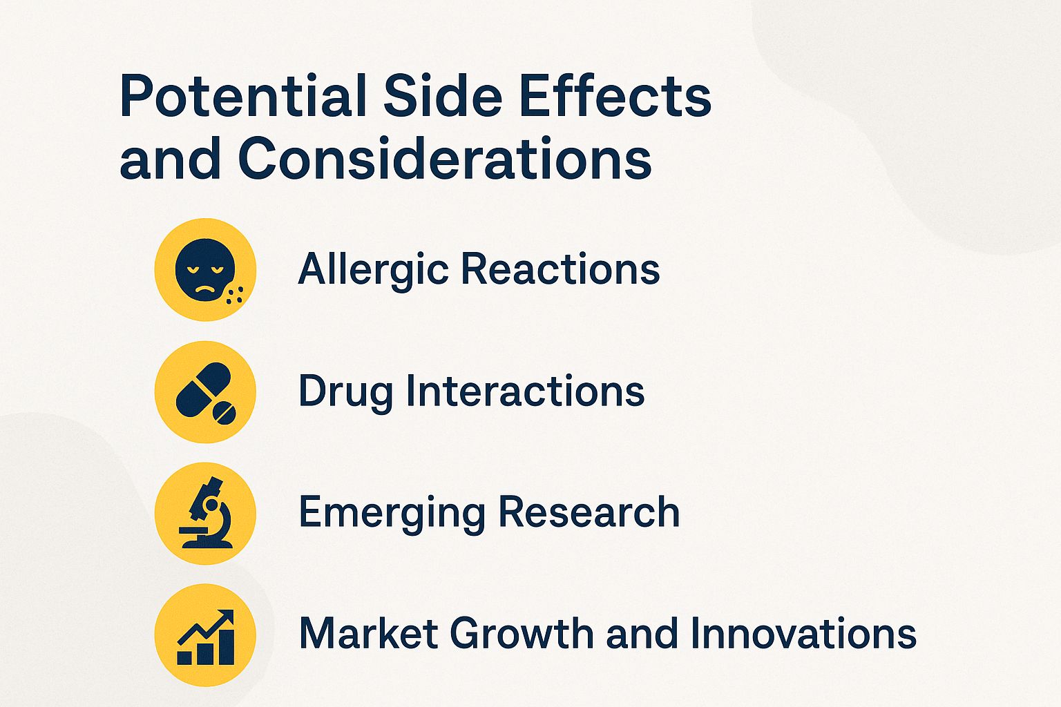 Potential Side Effects and Considerations