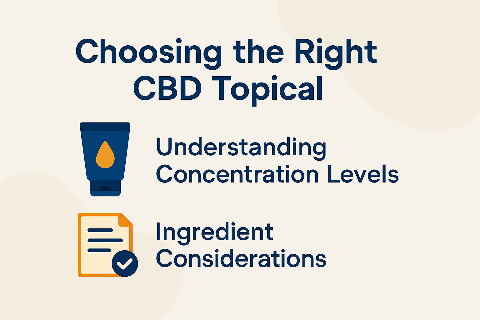 Choosing the Right CBD Topical
