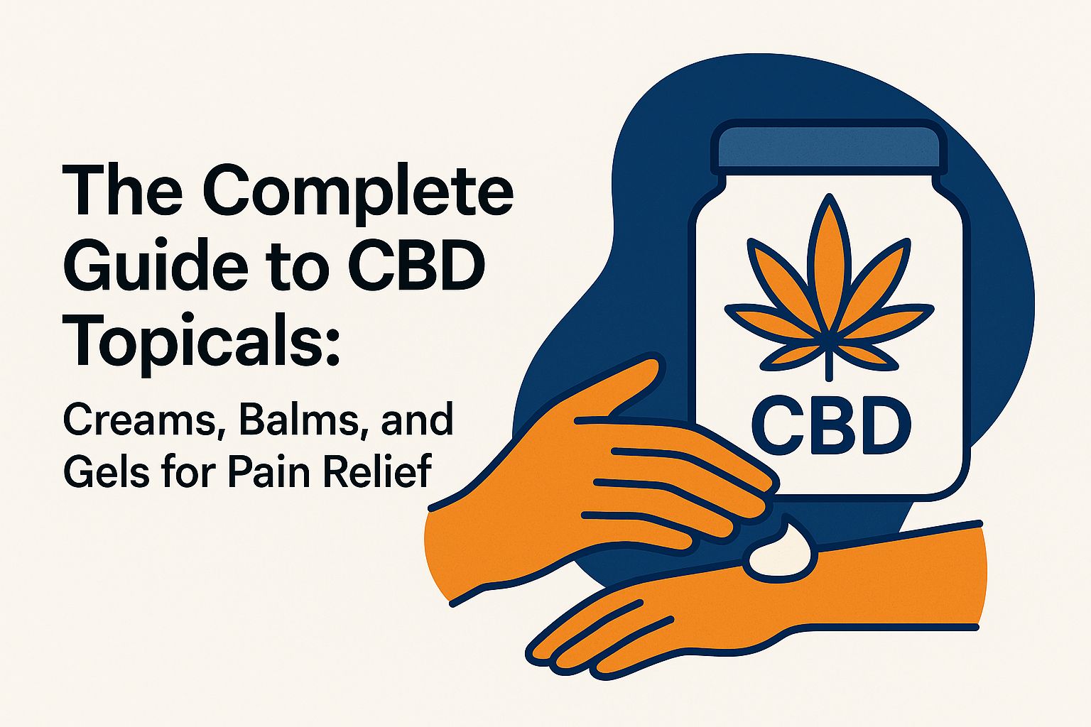 Complete Guide to CBD Topicals for Pain Relief: Creams & Gels