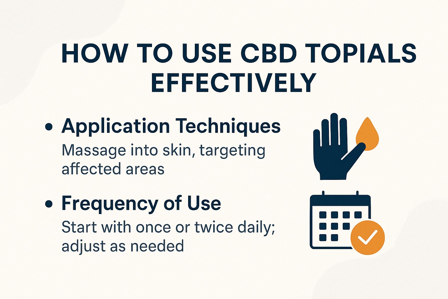 How to Use CBD Topicals Effectively