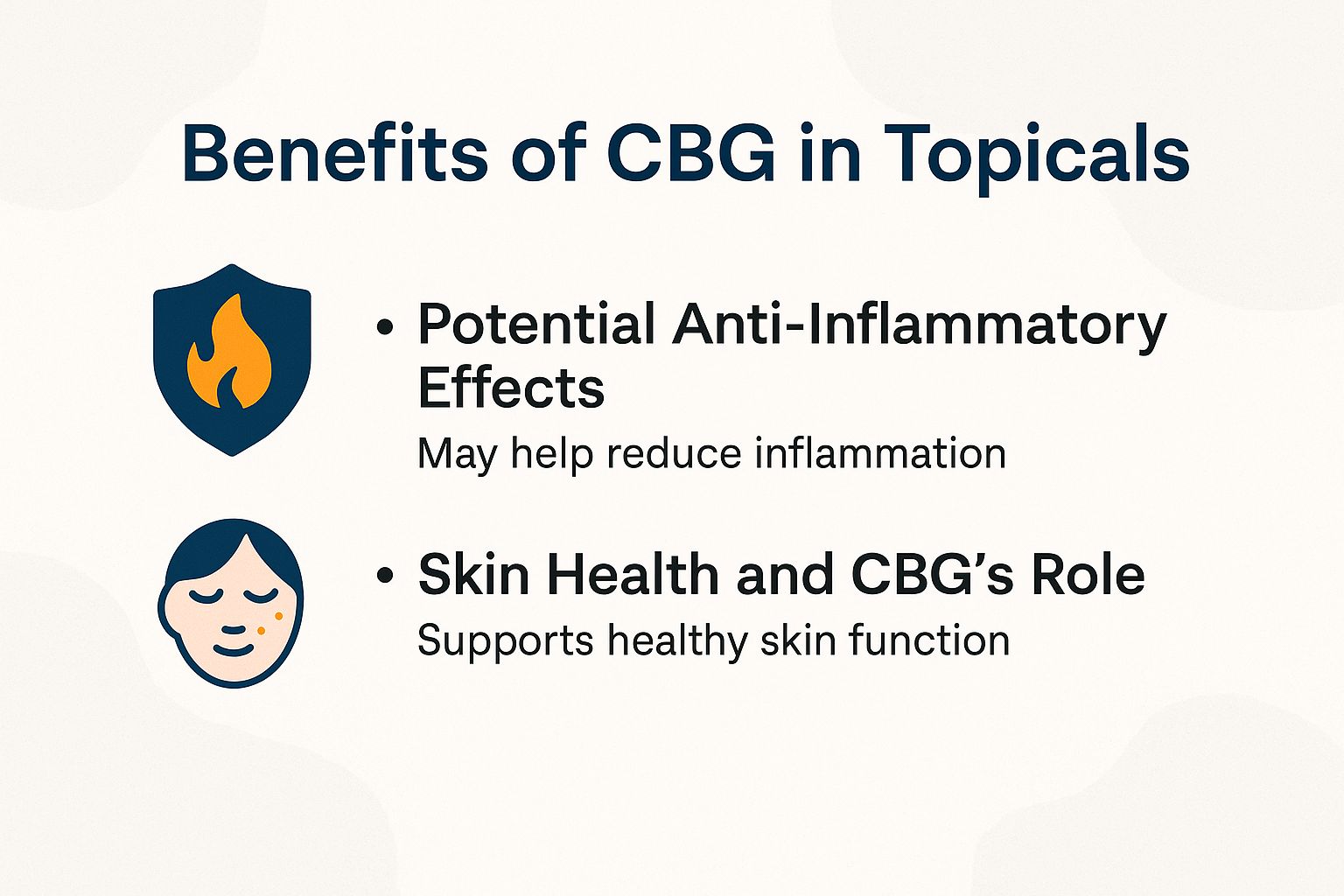 Benefits of CBG in Topicals